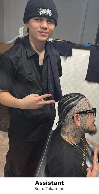アシスタント／ヘアセット担当