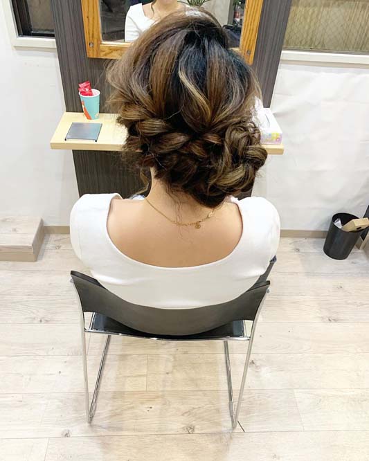 【ヘアアレンジ】編み込み