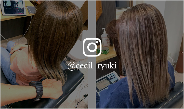 Instagram ヘアカラー